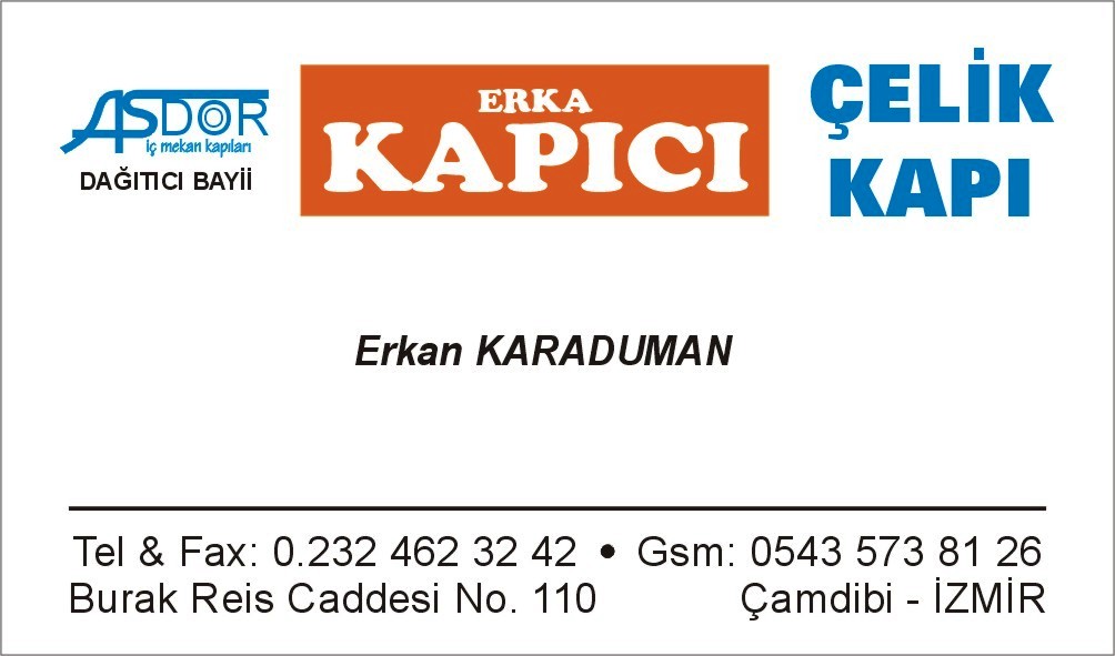 ERKA ÇELİK KAPI